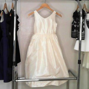 Crewcuts Satin Gown with Tulle and Lining